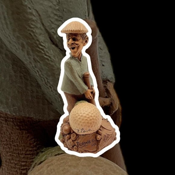 Tom Clark Gnome Dormie 87 Golf Ball Baseball Bat Collectible - Picture 5 of 16